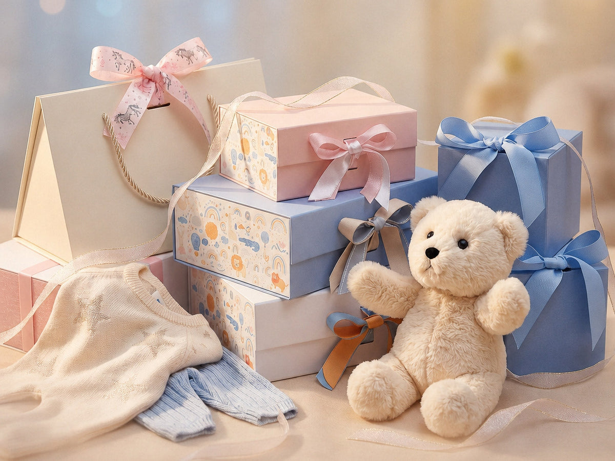 Luxury Gift Boxes for Baby Gift and Keepsake Boxes