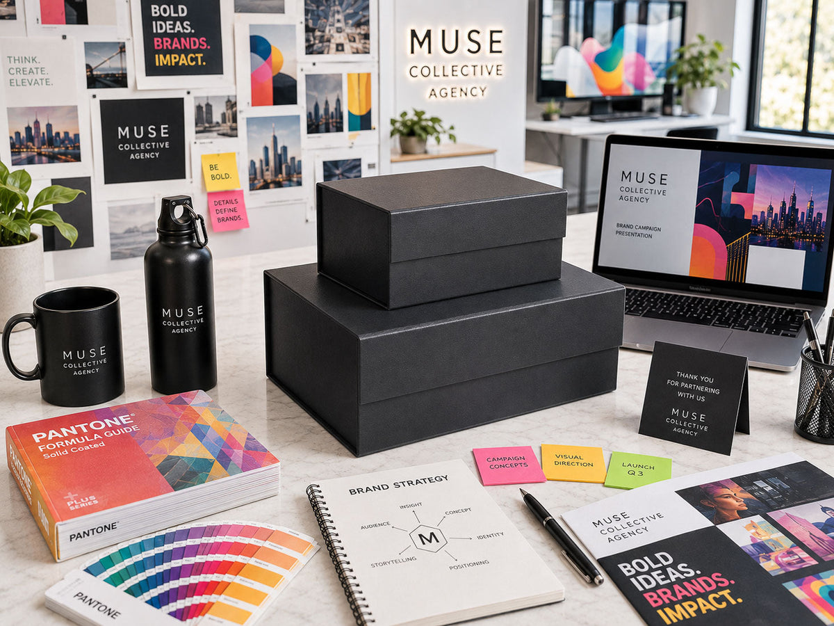 Gift Boxes for Corporate Gifts, PR, Advertising, Media and Mailing Campaigns