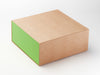 Classic Green FAB Sides® Featured on Natural Kraft XL Deep Gift Box