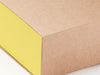 Sample Lemon Yellow FAB Sides® Featured on Kraft XL Deep Gift Box