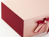 Claret FAB Sides® Featured on Rose Gold Gift Box with Beauty Ribbon