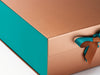 Jade FAB Sides® Featured on Copper Gift Box with Jade Double Ribbon