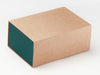 Hunter Green FAB Sides® Featured on Natural Kraft A5 Deep Gift Box
