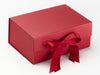 Sample Red Textured FAB Sides® Featured on Red A5 Deep Gift Box