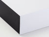 Black Matt FAB Sides® Featured on White No Ribbon Gift Box  Close Up