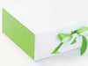 Sample Classic Green FAB Sides® Featured on White Gift Box