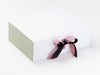 Rose Quartz with Sage Green FAB Sides® Featured on White Gift Box