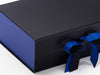 Cobalt Blue FAB Sides® Featured with Cobalt Ribbon on Black Gift ox