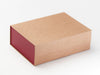 Claret FAB Sides® Featured on Natural Kraft A4 Deep Gift Box