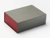 Red Textured FAB Sides® Decorative Side Panels Featured on Naked Grey® Gift Box