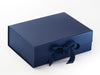 Navy Textured FAB Sides® Featured on Navy Blue A4 Deep Gift Box