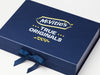 Custom 2 Colour Print onto Navy Gift Box