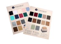 Foldabox® Colour & Material Swatch Card