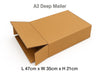 A3 Deep Corrugated Mailer Carton for Gift Boxes