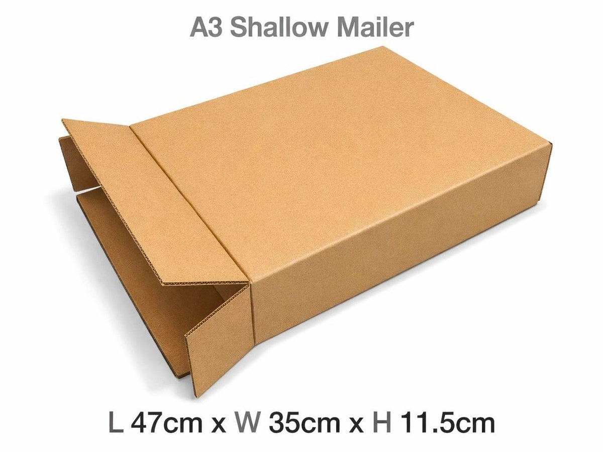 A3 Shallow Corrugated Mailer Carton for Gift Boxes