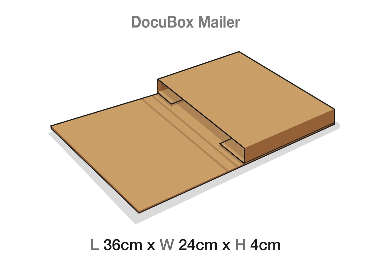 A4 DocuBox Mailing Carton