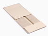 Stone Faux Suede Folding Gift Box Supplied Flat