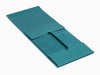 Teal Faux Suede A5 Deep Gift Box Supplied Flat