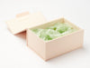 Seafoam Green Tissue Featured in Hessian Linen Gift Box