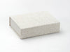 Natural Linen A6 Shallow Folding Gift Box