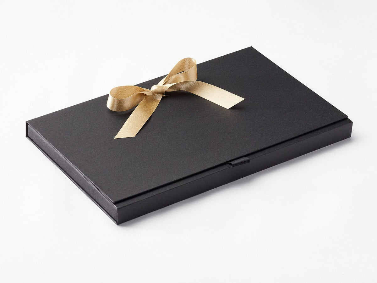 Black DocuBox Featuring Gold Sparkle Ribbon