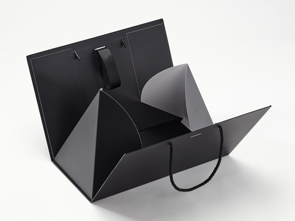 Sample Large Black BoxBag® Partially Assembled