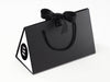 Medium Black BoxBags® Featured With Custom Logo Printed Side Panel Labels from brokenlogo