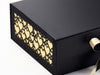 Black Hearts FAB Sides® Featured over Gold Foil FAB Sides® on Black A4 Deep Gift Box
