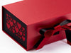 Black Hearts FAB Sides® Featured on Red A5 Deep Gift Box