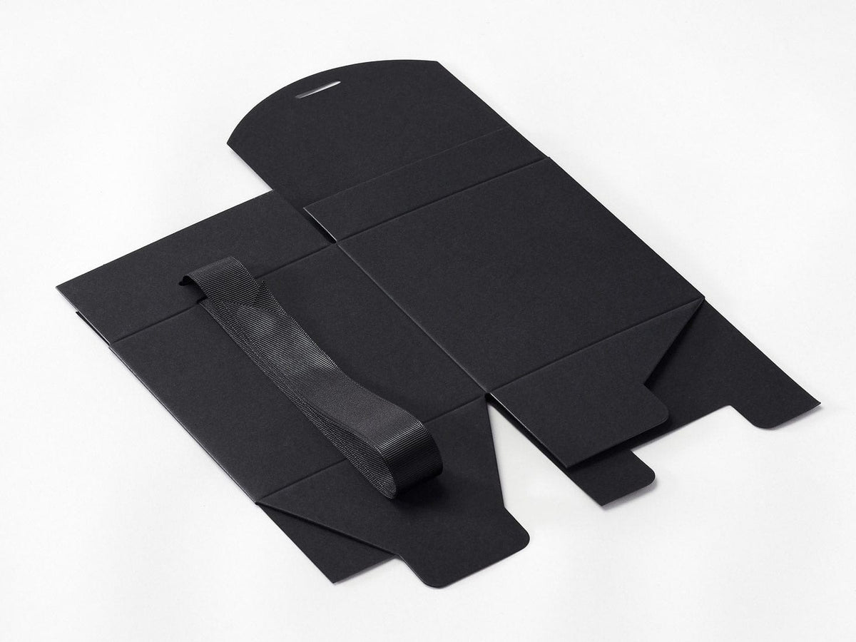 Sample Black Large Cube SoftBox with changeable ribbon