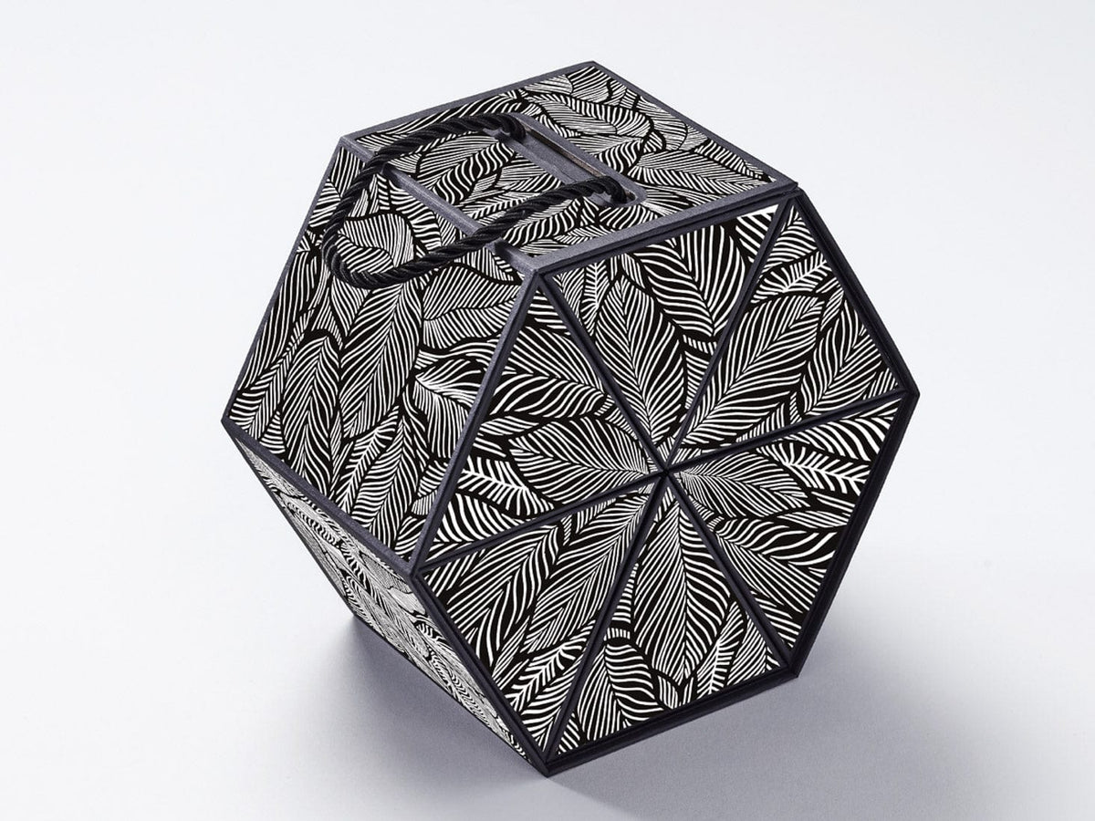 Black RollaBox with Custom Label all over Branding