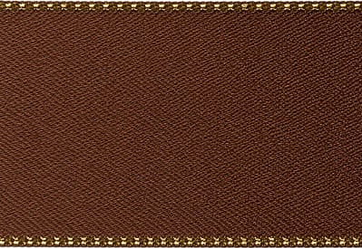 Brown-Satin-Ribbon-With-Gold-Stitched-Edge