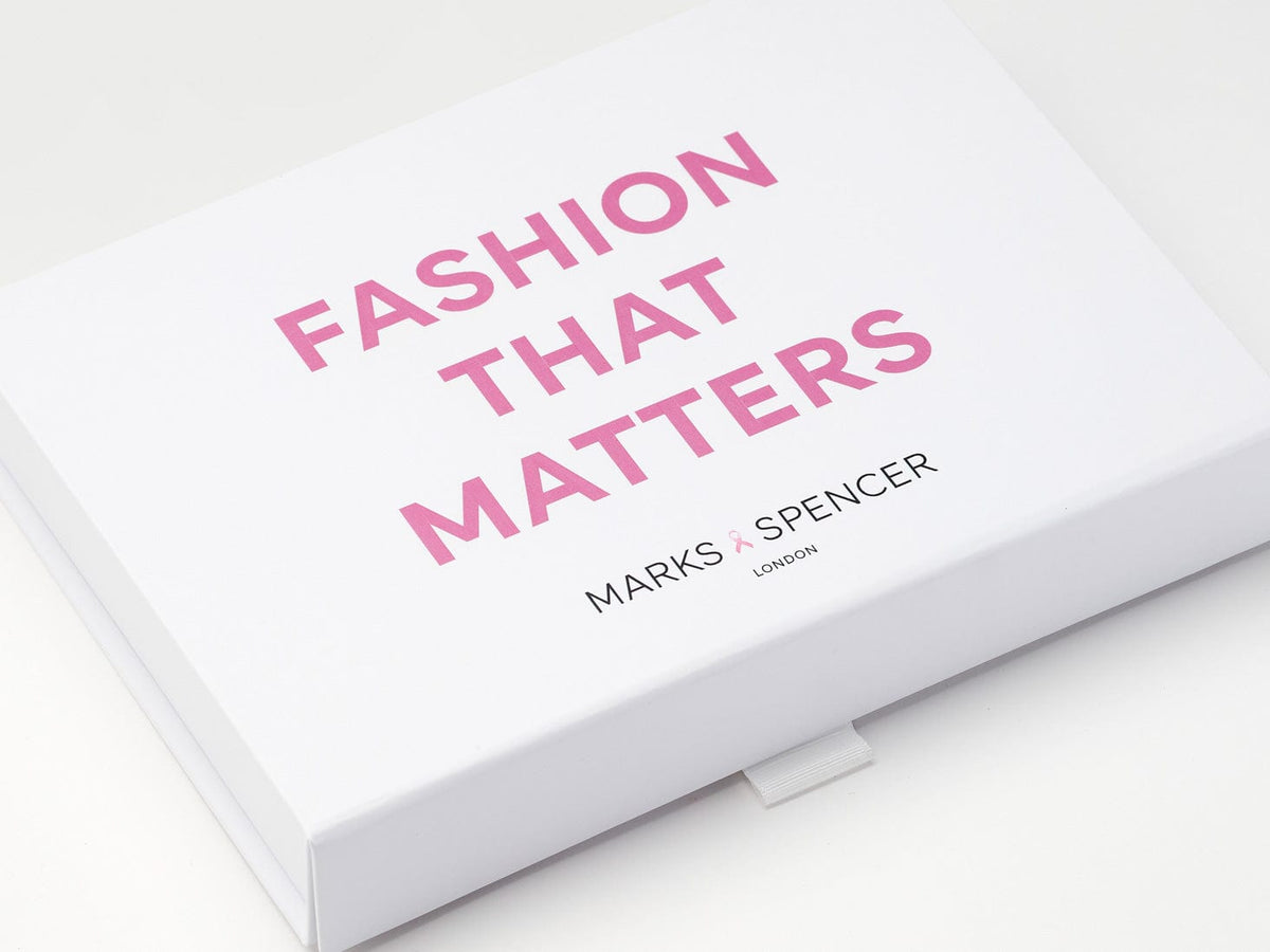 Custom CMYK Print Design Onto White Gift Box