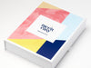 Custom CMYK Print onto White Shallow Gift Box