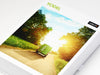 Custom CMYK Digital Print Featured on White Gift Box