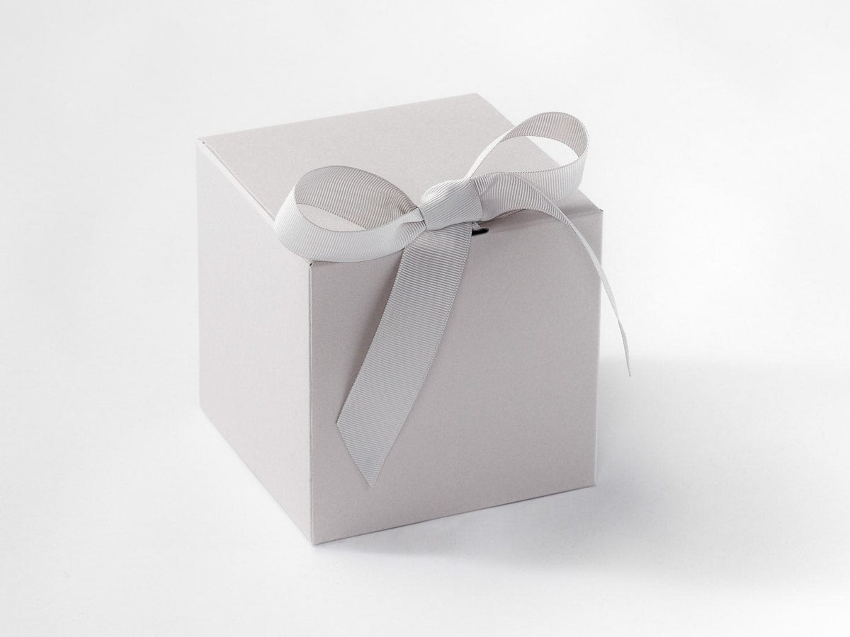 Sample Cloud Grey Large Cube SoftBox with changeable ribbon