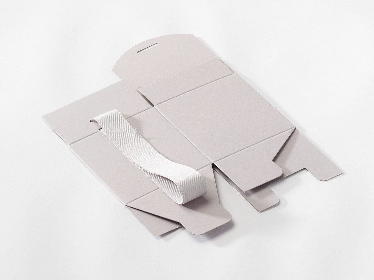 Sample Cloud Grey Small Cube SoftBox with changeable ribbon