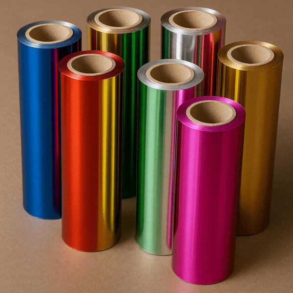 Example of Foil Rolls bottom right
