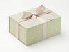 Stone Ribbon Featured on Sage Green Gift Box
