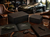 Black Faux Leather Gift Boxes for Automobile Promotions
