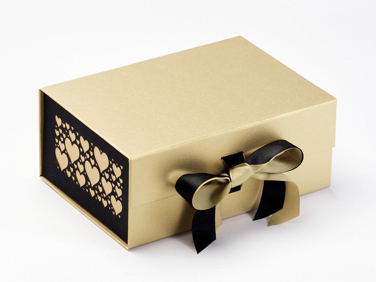 Black Heart FAB Sides® Featured on Gold A5 Deep Gift Box