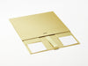 Gold A5 Deep Gift Box Supplied Flat