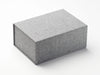 Grey Linen A5 Deep Gift Box Assembled