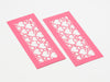 Sample Hot Pink Hearts FAB Sides® Decorative Side Panels - A4 Deep