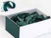 Hunter Green FAB Sides® Featured on White Gift Box with Hunter Green Ribbon and Tissue Paper