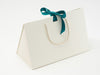 Ivory Large Boxag® Featured with Jade Ribbon