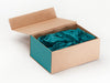 Jade Green FAB Sides® Featured on Natiral Kraft Gift Box with Jade Tissue