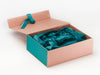 Jade Green Tissue Paper Featured in Rose Gold Gift Box with Jade Green FAB Sides®