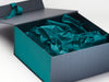 Jade FAB Sides® Featured on Pewter Gift Box with Jade Green Ribbon and Tissue Paper