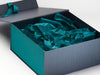 Jade Green FAB Sides® Featured on Pewter Gift Box with Jade Tissue and Ribbon